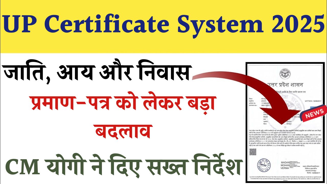 UP Certificate System 2025